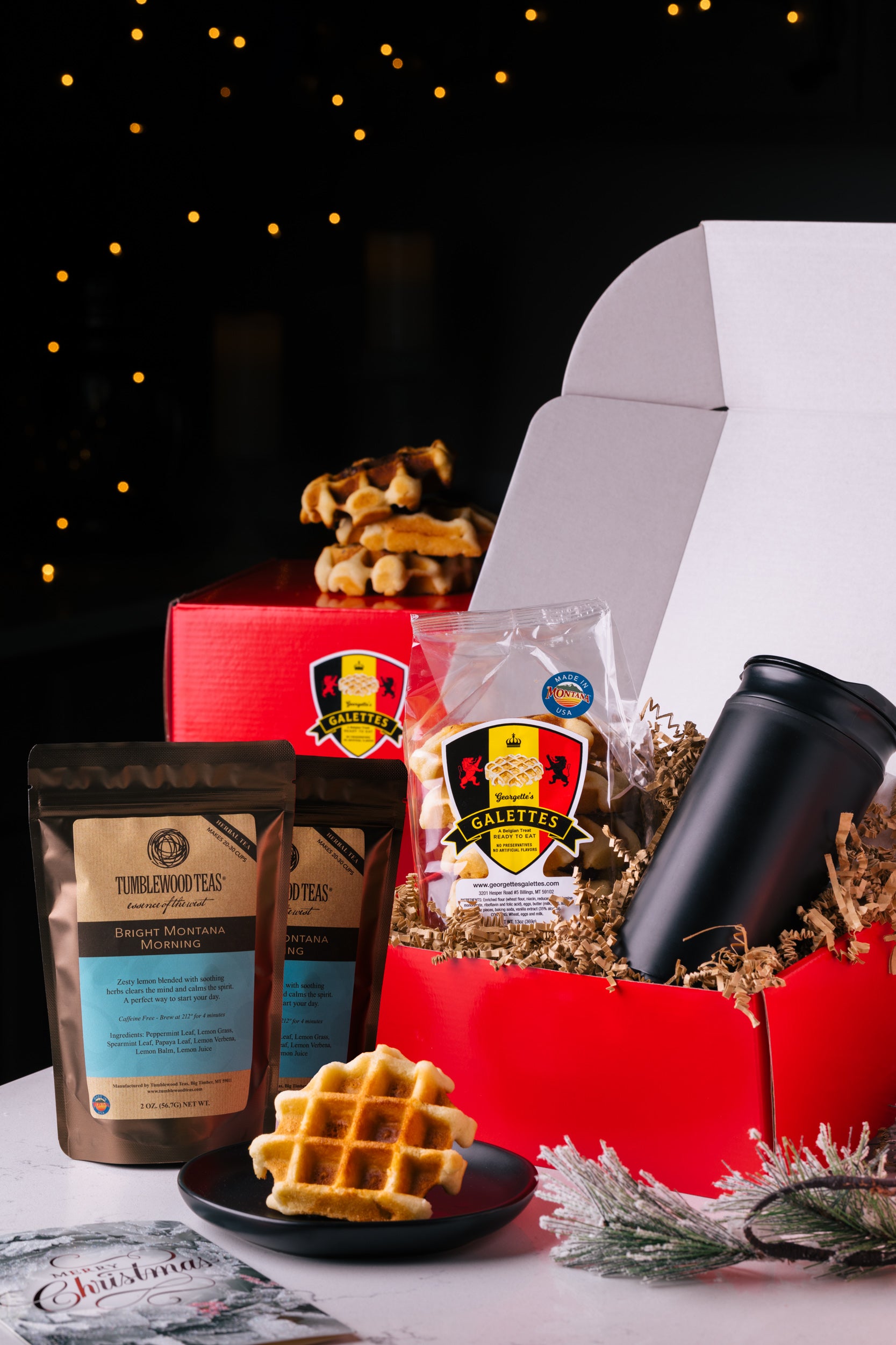 Coffee, Tea & Treats Gift Box